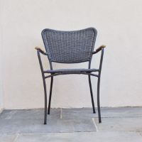 Bild von Mandalay Marguerit String Havestol H: 83 cm - Teak/Antracit