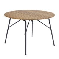 Bild von Mandalay Marguerit Magnolia Havebord Ø: 110 cm - Teak/Antracit