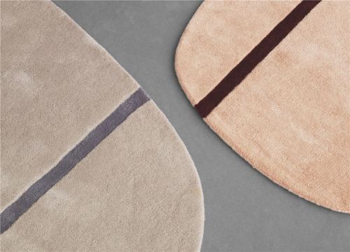 Normann Copenhagen Oona Capret 175 x 240 cm - Grau