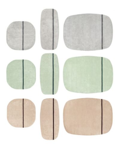 Normann Copenhagen Oona Teppich 175 x 240 cm - Minze