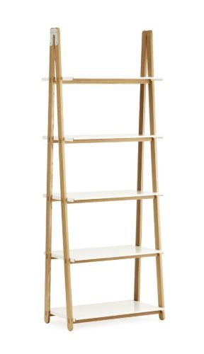 Normann Copenhagen One Step Up Bookcase High - White H 200 x L78 x D 45