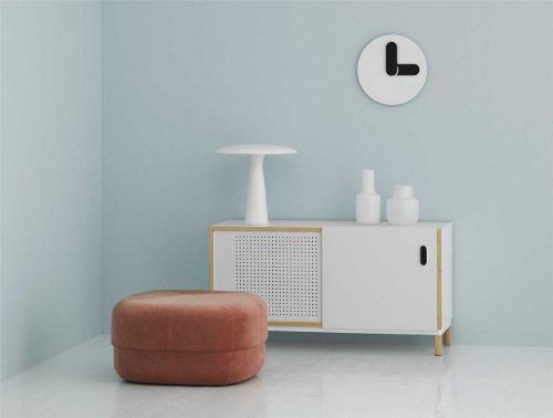 Normann Copenhagen Kabino Beistelltisch L: 114 cm – Weiß