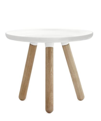 Normann Copenhagen Tablo Tisch Klein Ø: 50 cm - Weiß