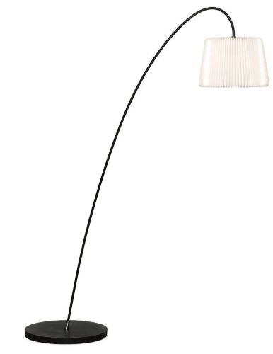 Le Klint 320 Snowdrop Gulvlampe H: 155 cm - Sort/Plast