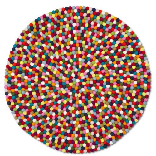 HAY Pinocchio Carpet Ø:140 cm - Multi Colour 