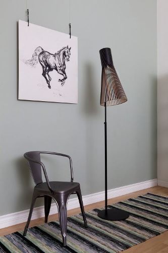 Secto Design 4210 Stehleuchte Ø: 30 cm - Schwarz