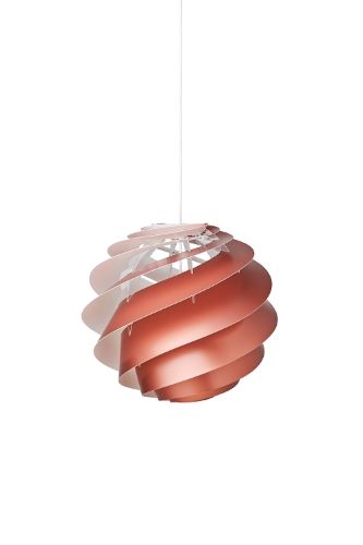 Le Klint 1313S Swirl 3 Pendel Small Ø: 32 cm - Kobber