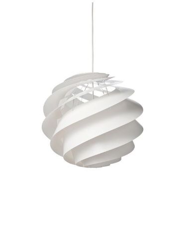 Le Klint 1313M Swirl 3 Pendel Medium Ø: 40 cm - Hvid