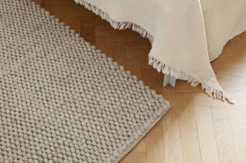 HAY Peas Teppich 170 x 240 cm – Soft Grey