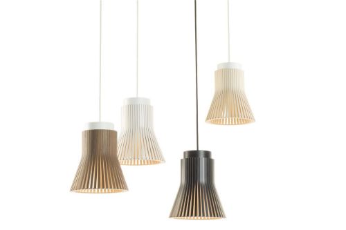Secto Design Petite 4600 Pendelleuchte Ø: 20 cm - Schwarz