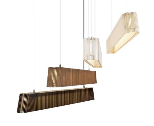 Secto Design Pendant Pendant 7000 L: 100 cm - Weiß