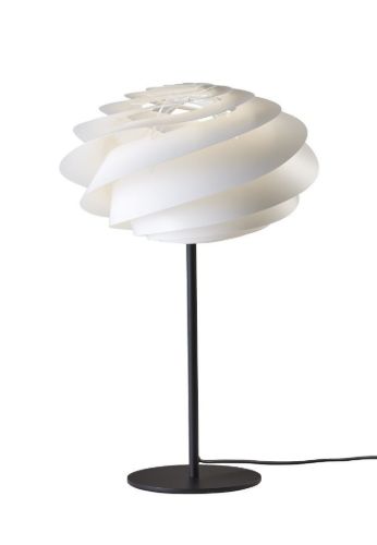 Le Klint 331T Swirl Bordlampe H: 50cm - Hvid