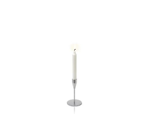 Piet Hein Mars Lysestage H: 14 cm - Rustfrit Stål