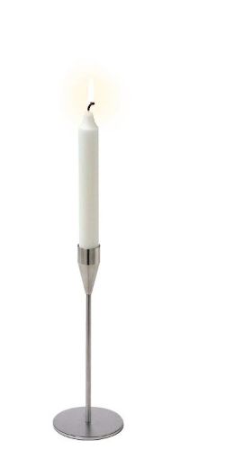 Piet Hein Jupiter Lysestage H: 30 cm - Sølv