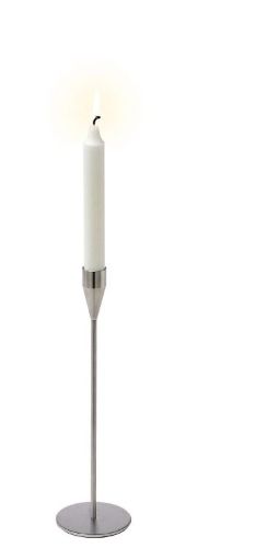 Piet Hein Saturn Lysestage H: 36 cm - Rustfrit Stål