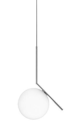 FLOS IC Lights Pendel S2 Ø: 30 cm - Chrome