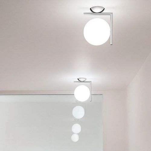 FLOS IC Lights Wandleuchte Ø: 28 cm - Messing
