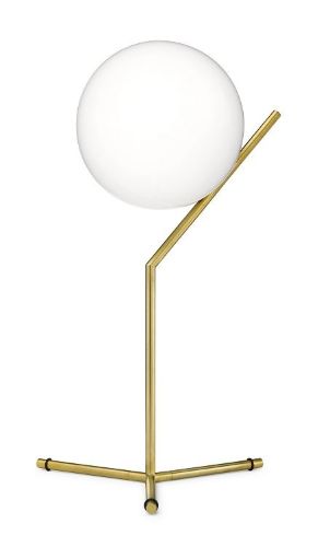 FLOS IC Lights Bordlampe T1 High H: 53 cm - Brass