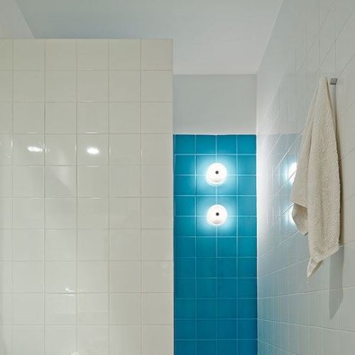 FLOS Button MINI Wand-/Deckenleuchte Glas - Ø: 14 cm