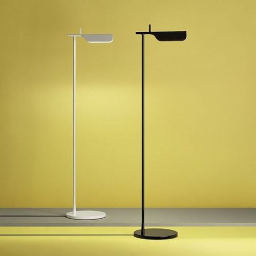 FLOS Tab F Stehleuchte H: 110 cm - Weiß