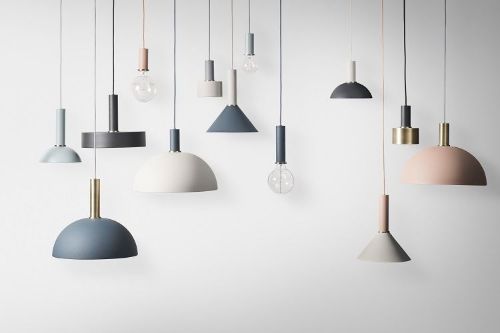 Ferm Living Socket Pendant Low H: 10,2 cm – Messing