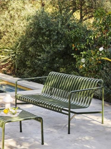 HAY Palissade Lounge Sofa L: 139 cm – Oliv