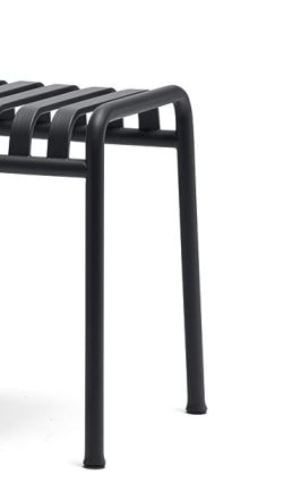 HAY Palissade Hocker H: 45 cm - Anthrazit