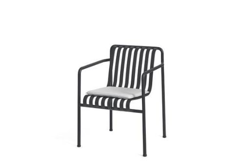 HAY Palissade Esszimmerstuhl-Sitzkissen 41,5 x 41,5 cm – Himmelgrau