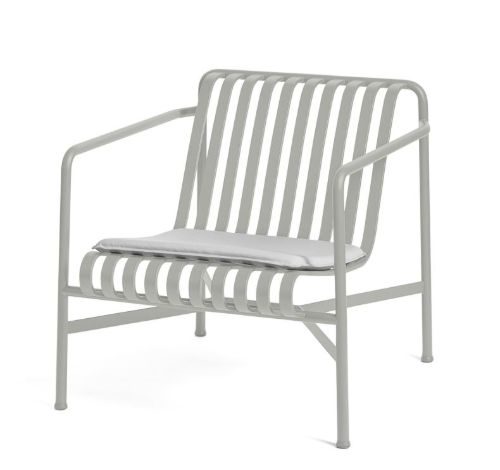 HAY Palissade Lounge Chair High & Low Seat Cushion 52,5x48 cm  - Sky Grey