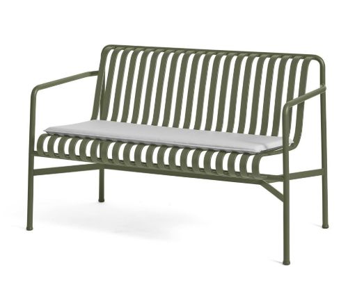 HAY Palissade Esszimmerbank-Sitzkissen 107,5 x 43,5 cm – Himmelgrau