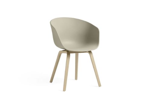 HAY AAC 22 About A Chair  - Lacquered Oak Veneer/Pastel Green