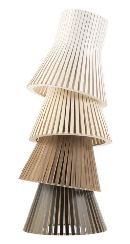 Secto Design Petite 4600 Pendelleuchte Ø: 20 cm – Walnuss