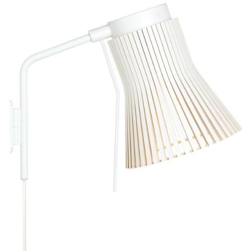 Secto Design Petite 4630 Væglampe H: 31 cm - Hvid