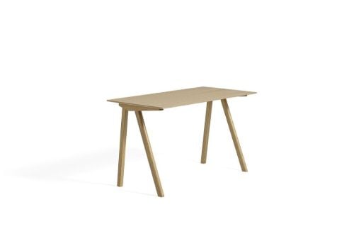HAY CPH 90 Desk 130x65x74 cm - Lacquered Solid Oak/Lacquered Oak Veneer 