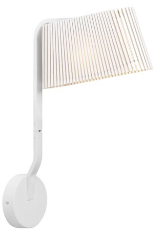 Secto Design Owalo 7030 Væglampe H: 47 cm - Hvid