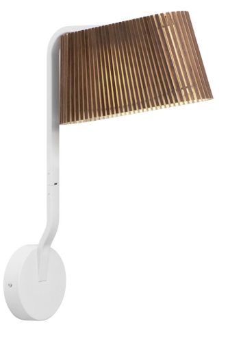 Secto Design Owalo 7030 Væglampe H: 47 cm - Valnød