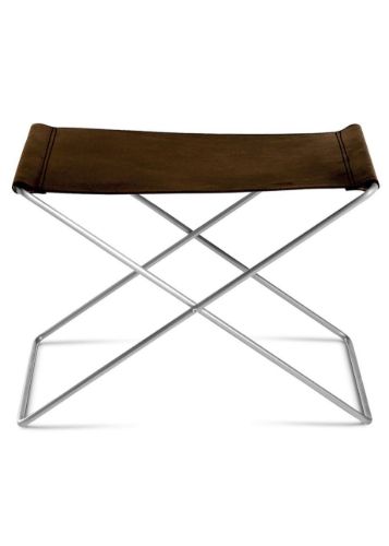 OX Denmarq OX Stool  - Stainless Steel/Mocca