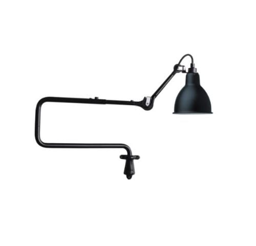 DCW Editions Lampe Gras N303 Væglampe Rund L: 92cm - Sort/Sort
