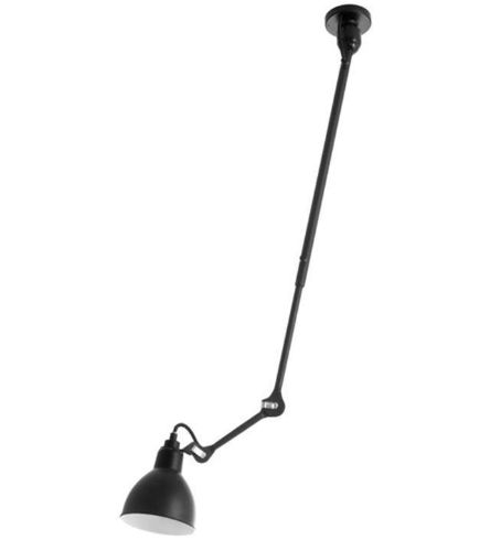 DCW Editions Lampe Gras N302 Pendel Rund H: 92cm - Sort/Sort