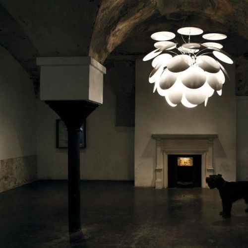 Lampfeber Discoco Ø: 132 cm - Weiß