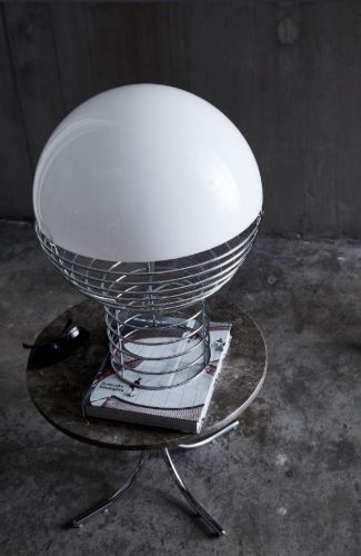 Verpan Wire Tischlampe H: 54 cm - Weiß 