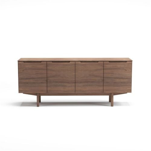 Skovby SM306 Skænk 79 x 194 cm - Lakeret Valnød