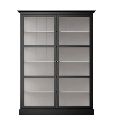 Lindebjerg Design Classic V2 Vitrineskab 150x210 cm - Black