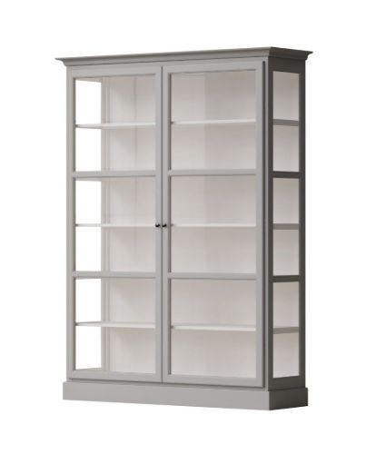Lindebjerg Design Classic V2 Vitrine 150x210 cm - Grau