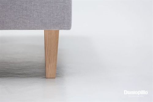 Dunlopillo Sengeben Konisk/kilede 4stk H: 20cm - Olieret Egetræ