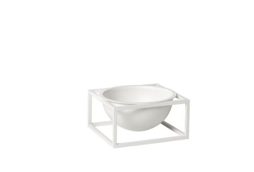 Audo Copenhagen Kubus Bowl Centerpiece Lille Ø: 14 cm - Hvid