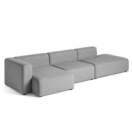 HAY Mags Soft 3 Seater Combination 4 Left End L: 331 cm - Divina Melange 120