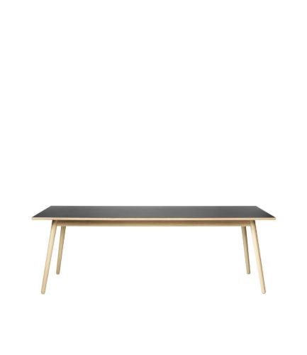 FDB Furniture Esstisch Poul M. Volther C35C 95x220 cm - Eiche/Schwarz