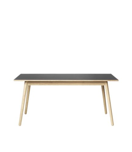FDB Furniture Esstisch Poul M. Volther C35B 82x160 cm - Eiche/Schwarz