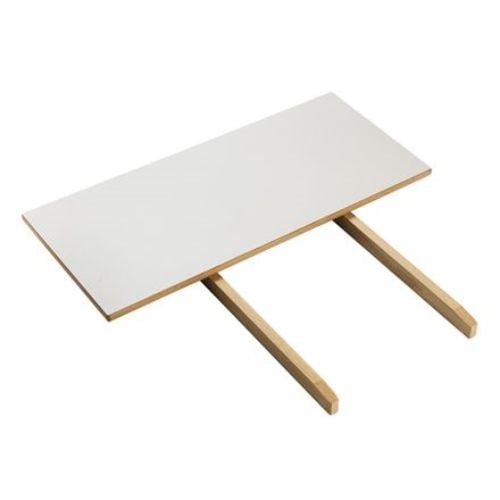 FDB Møbler Tillægsplade C35L til C35A+C35B Poul M. Volther 37x82 cm - Eg/Mushroom